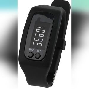 Crane Black Digital Fitness Tracker WATCH